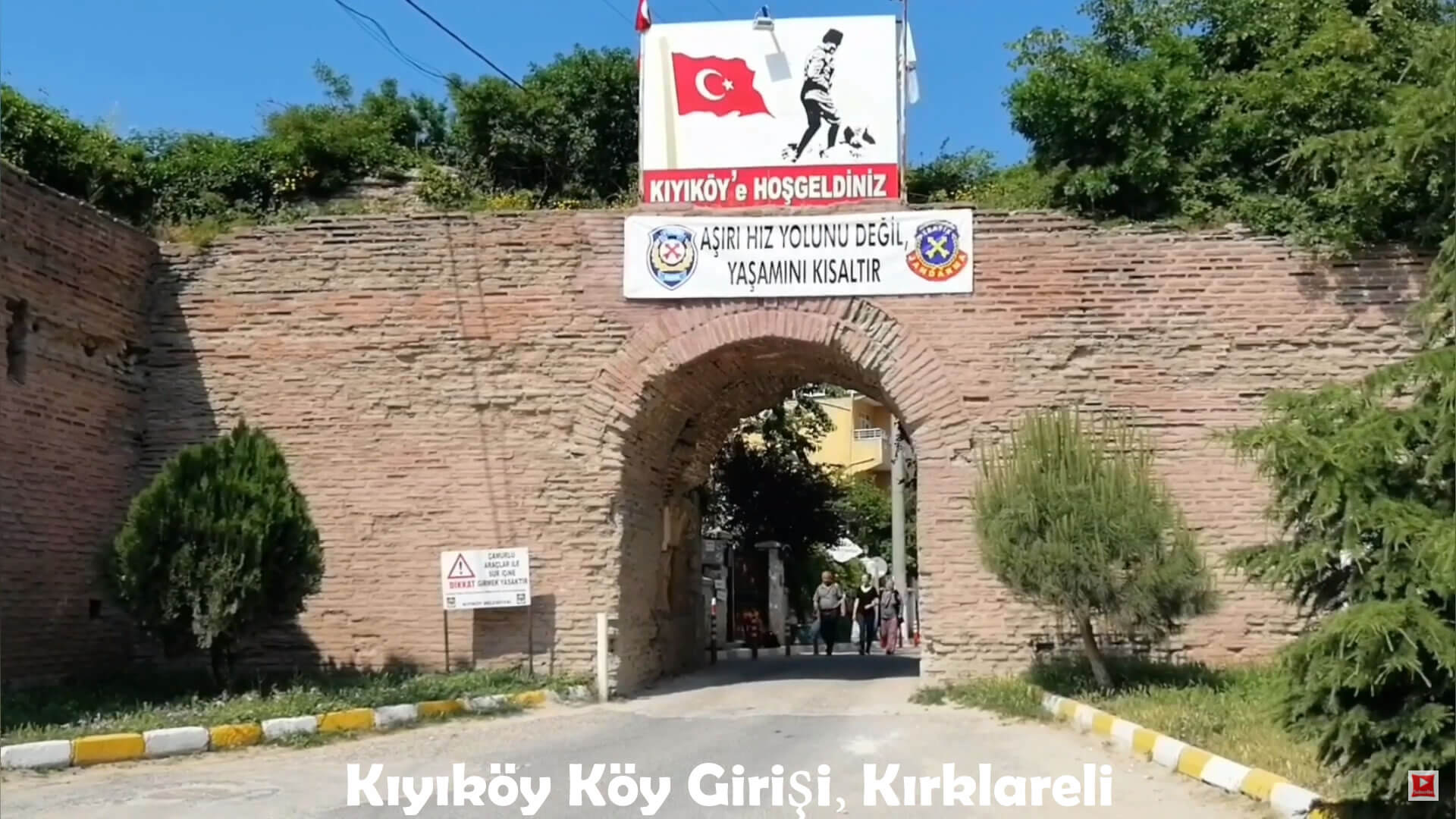 Kiyikoy Village Entrance, Kirklareli